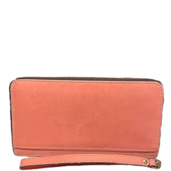 Dooney and Bourke Saffiano Large Zip Around Wristlet - Picture 3 of 5